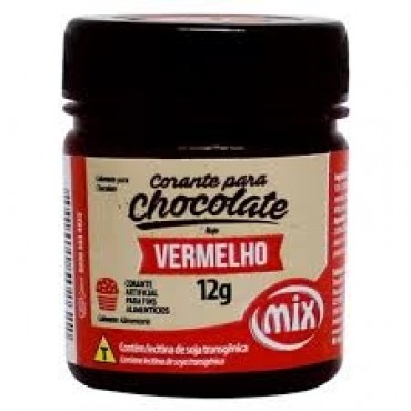 COR CHOCOLATE 12GR VERMELHO             